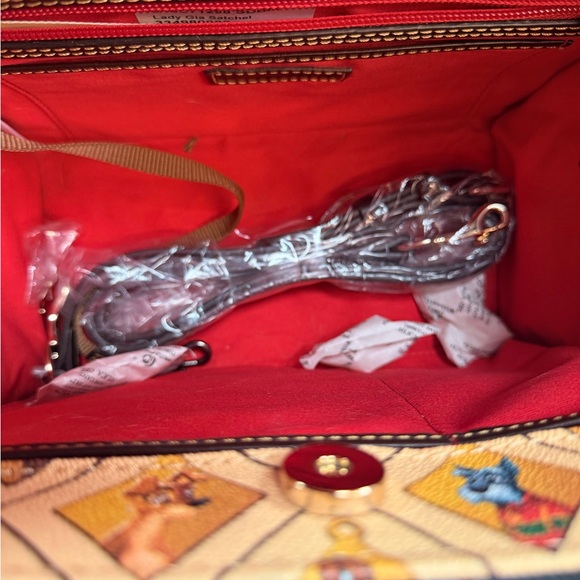 Dooney & Bourke Disney Lady & The Tramp Lady Gia Satchel NWT - Picture 11 of 14